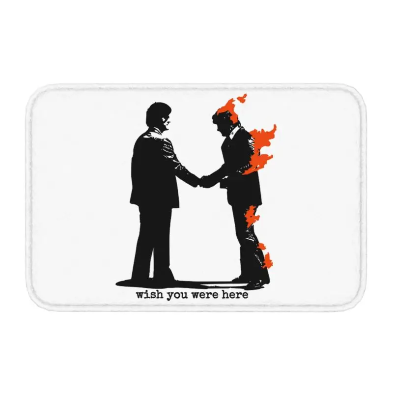 

Wish You Were Here Doormat Front Door Mat Anti-Slip Absorbent Indoor Carpet Kitchen Bedroom Rug