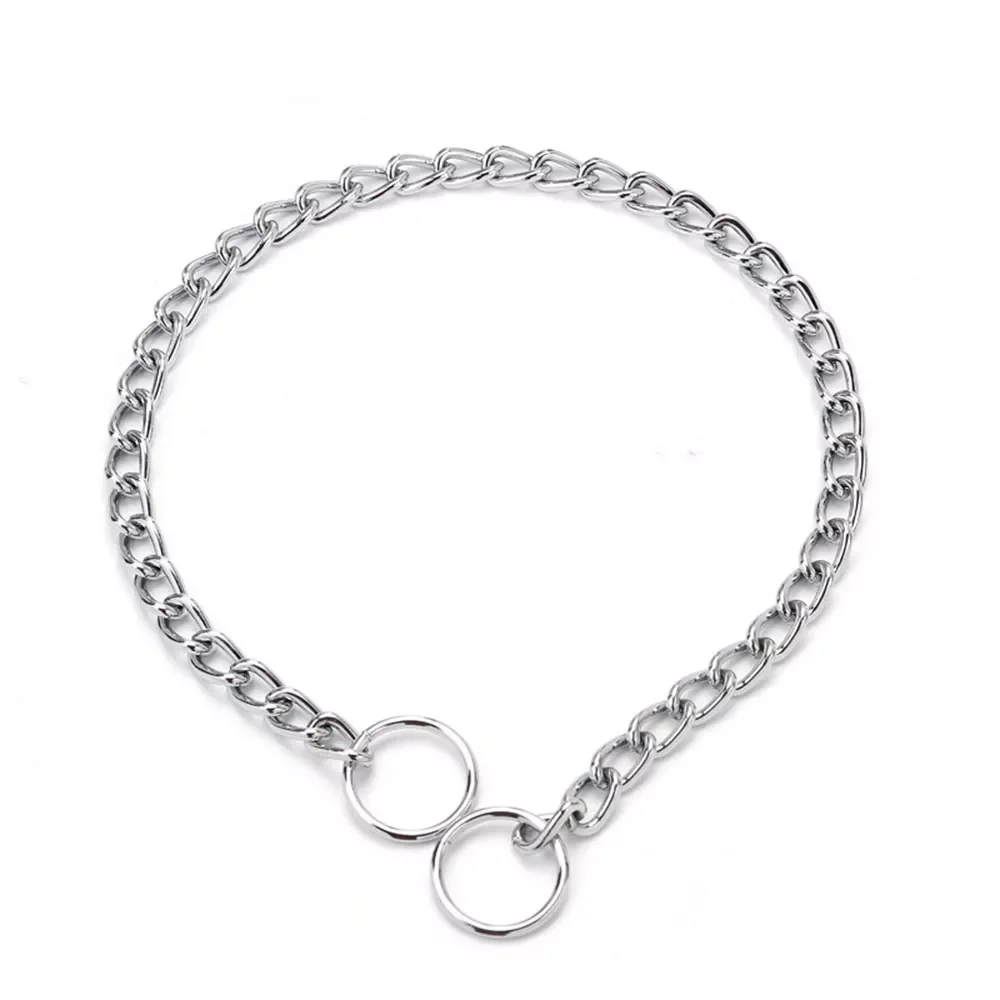 

2022 Traction Rope Lead Leash P Chain Necklace Adjustable No Choke Collars for Dogs Pet Supplies