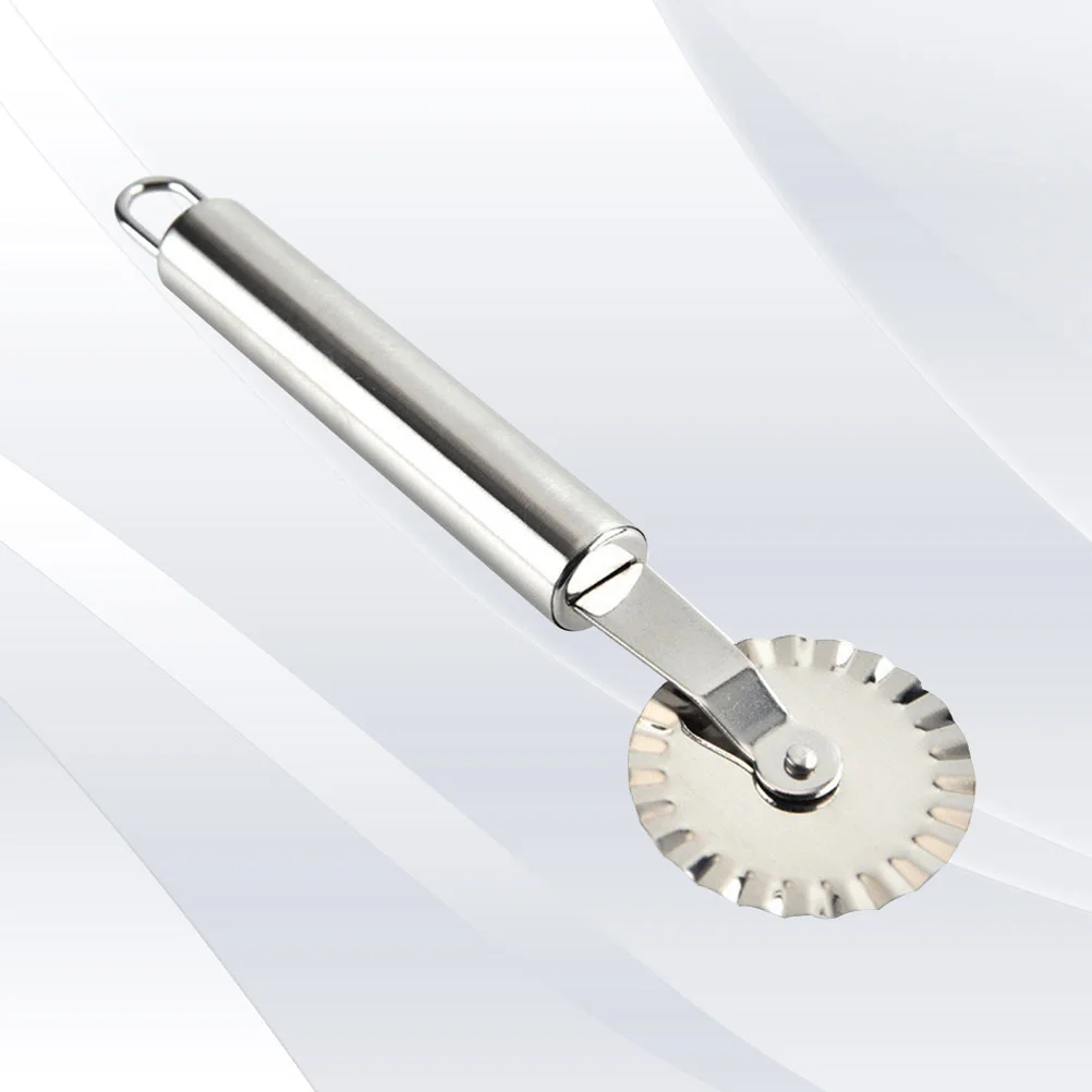 

1 PCS Slicer Wheel Pastry Wheel Pizza Slicer with Handles Ravioli Wheel Tool Pizza Rocker Dough Wheel