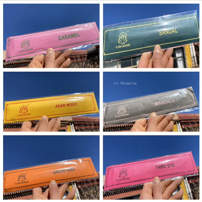 Непальский Лотос с нитью благовония натуральное растение для спальни офиса