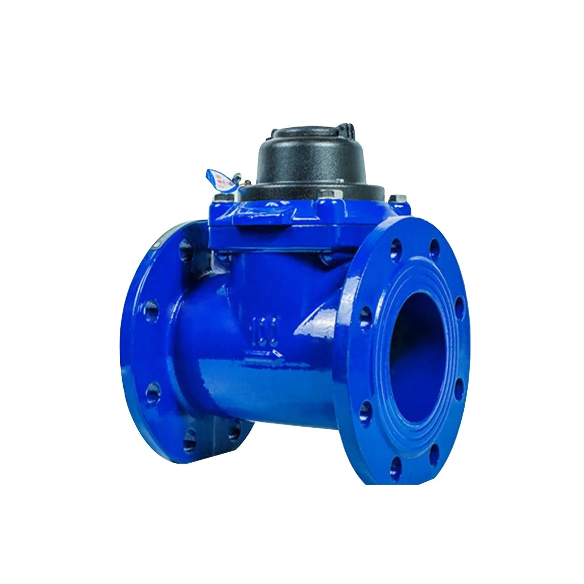 

China LXLC-100 detachable mechanical industrial woltman turbine water flow meter irrigation bulk removable woltman water meter