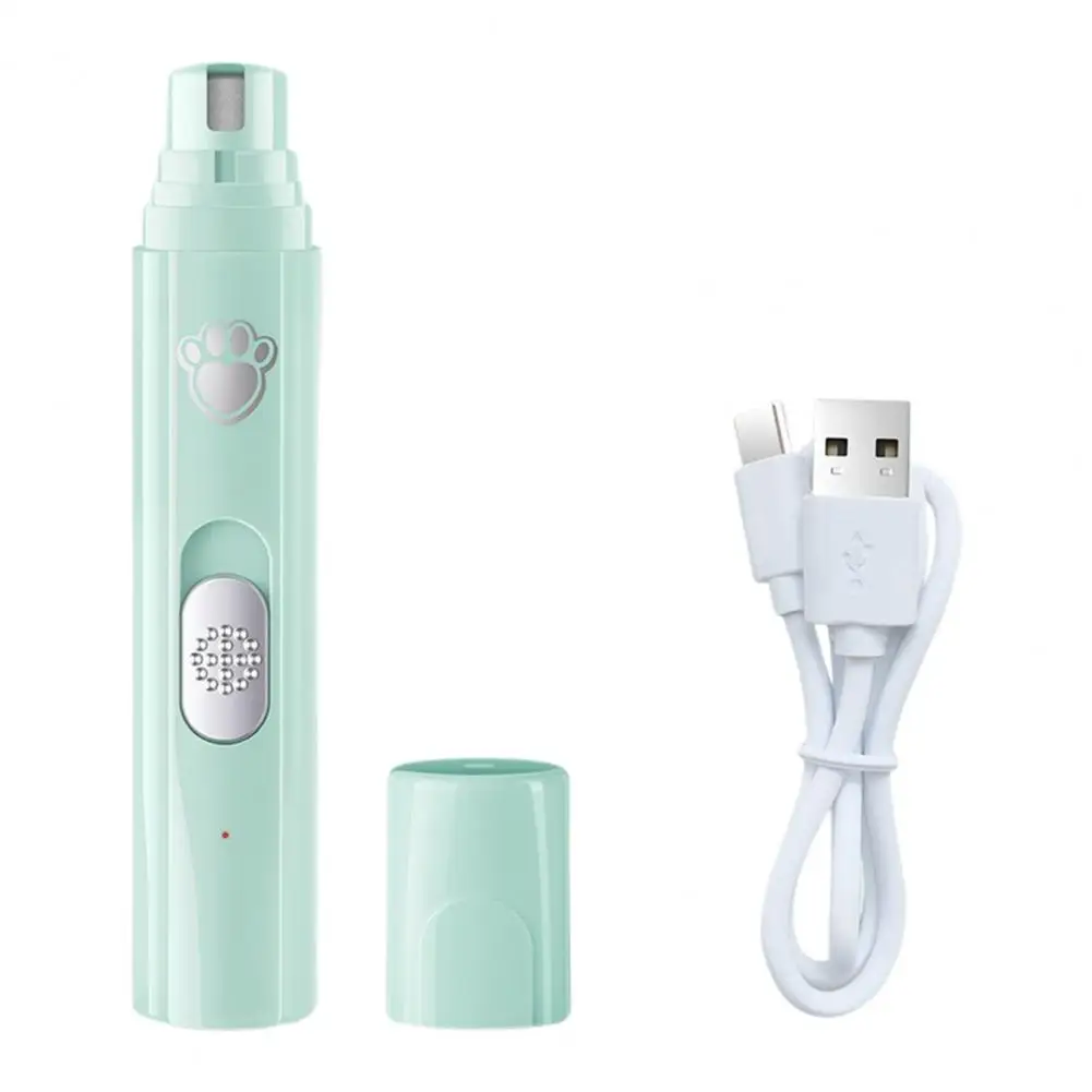 

Pet Nail Grinder Rechargeable 2-Speed 3 Grinding Ports USB Charging Dog Nail Trimmers Electric Pet Paws Grooming Dog Supplies