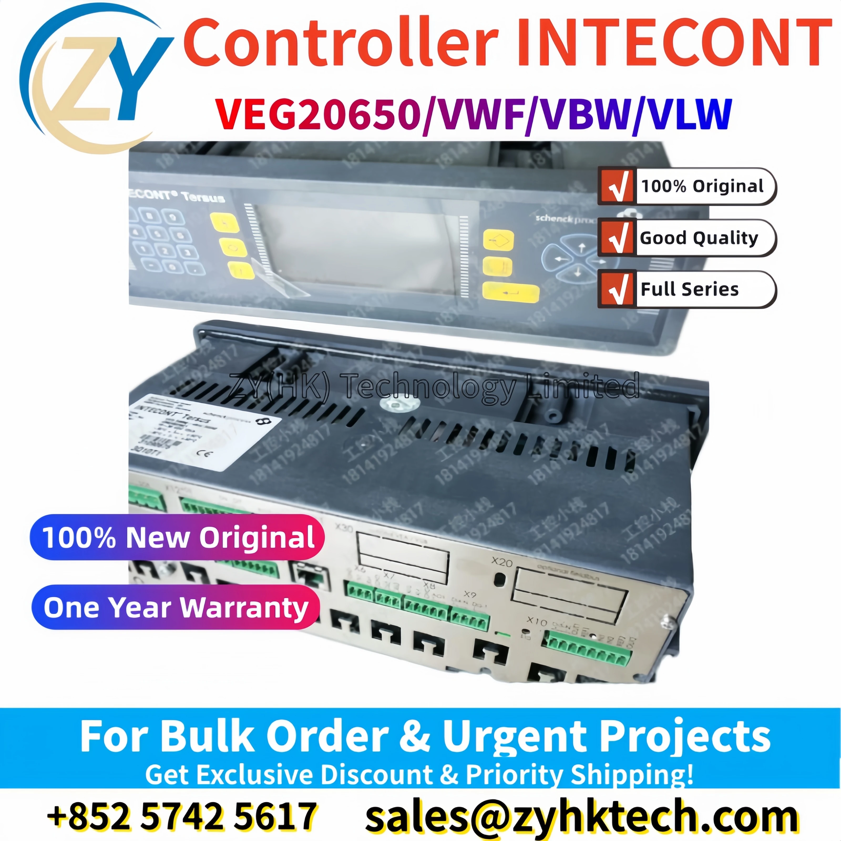Фото 100% оригинальный контроллер INTECONT Tersus VEG20650/VWF/VBW/VLW в наличии【Свяжитесь для получения ценового предложения】 №2