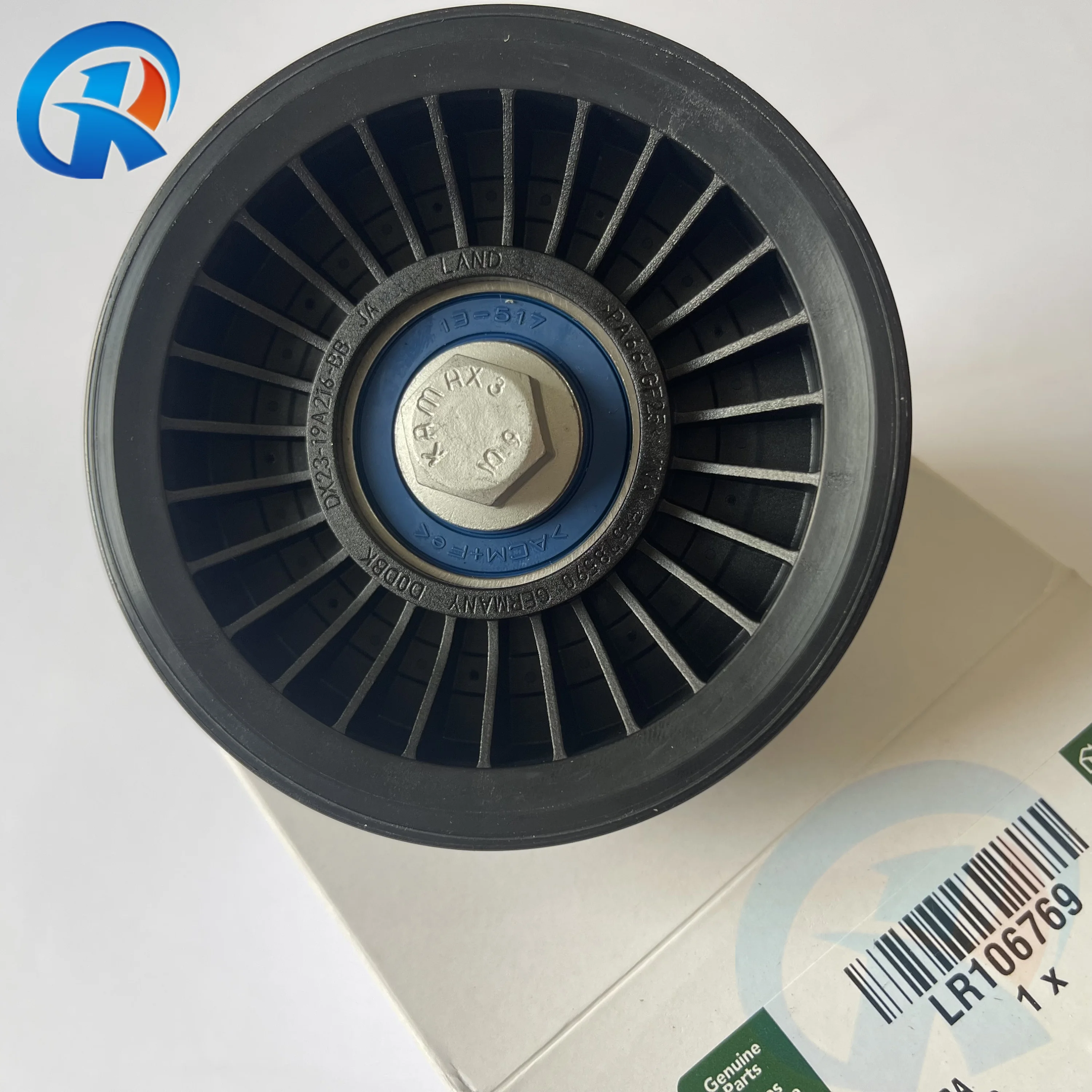 

LR 106769 LR 010689 C2D56037 автозапчасти, 1 шт., натяжной шкив приводного ремня для Land Rover Discovery LR4 Range Rover Range Rover Sport