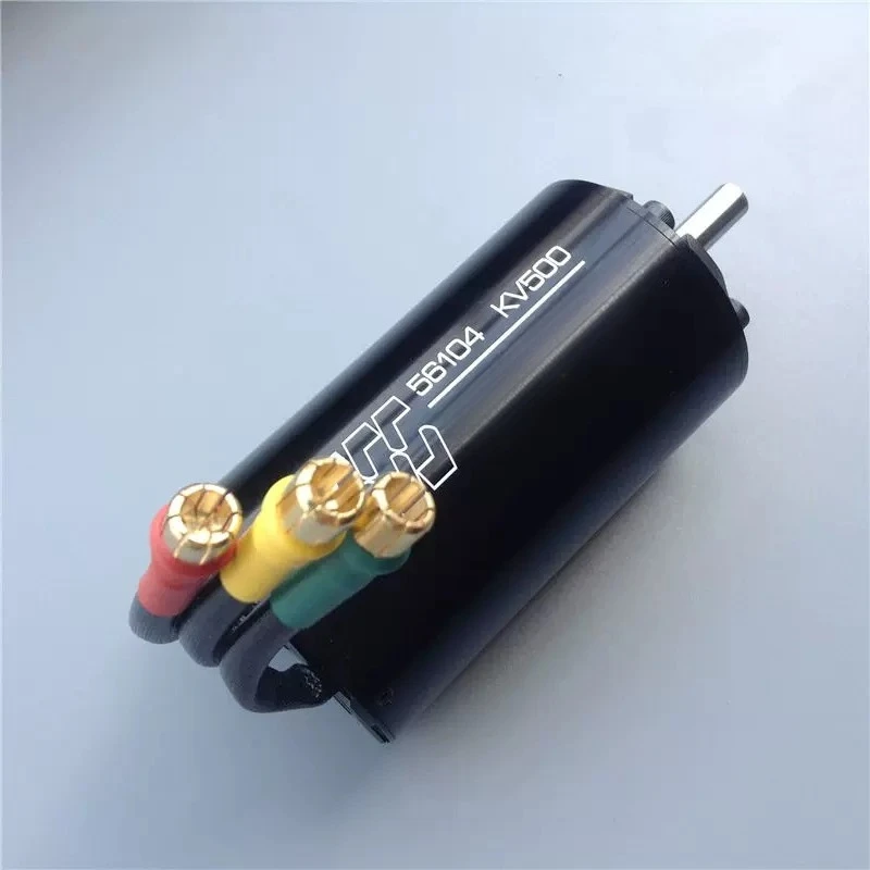Фото 6-полюсный бесщеточный двигатель для моделей лодок/автомобилей 56104 KV790 KV500 KV420 №1