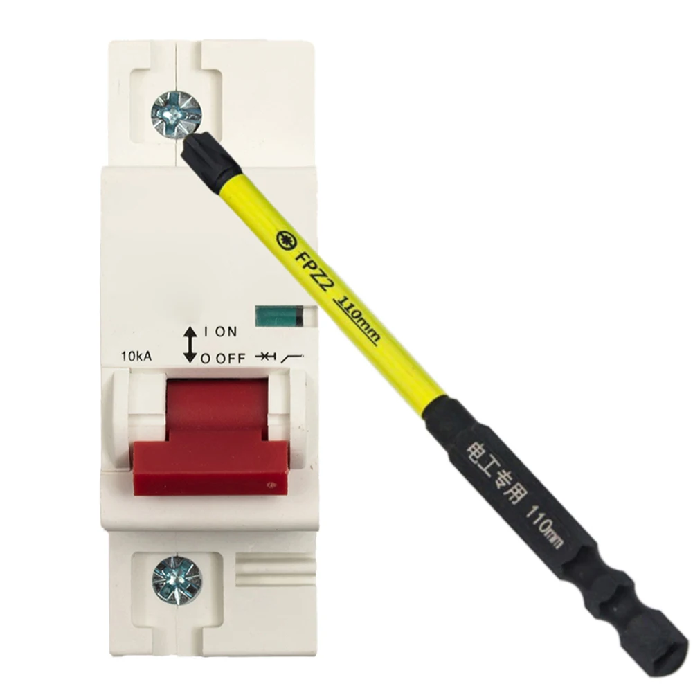 6 шт./набор 110 мм Магнитные специальные шлицевые крестовые отвертки для электрика