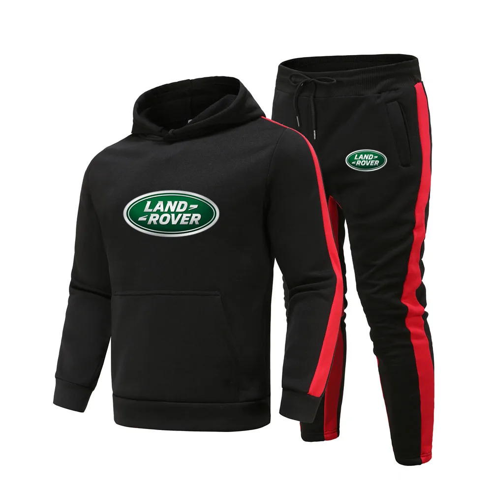 

Hot Sale Fashional Hoodie Set Women Men's Sports Suit for Land Rover Car Logo Japanese Streetwear Harajuku Haikyuu Sweatshirts