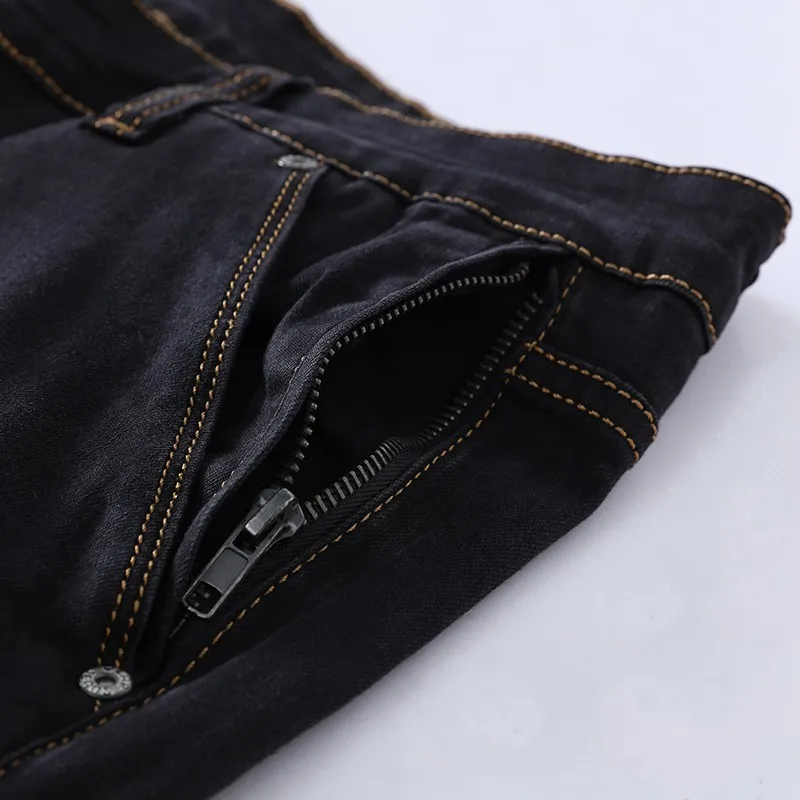 2023 Changshu Baishenghu Oversize High Waist Loose Trousers Husband Jean Plus Size Male Denim Pants