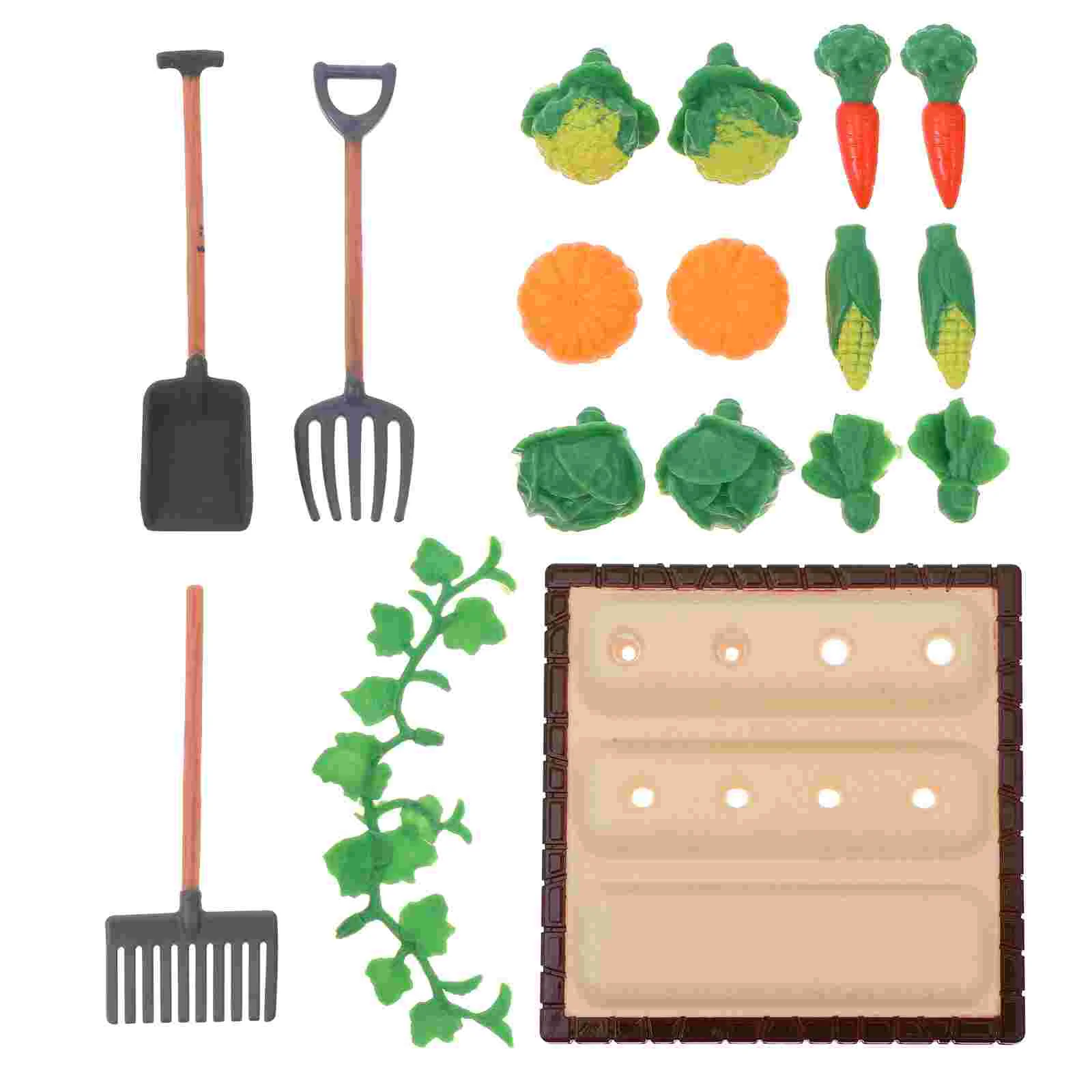 Мини-грабли пейзажная модель коллекционное украшение для сцены детское