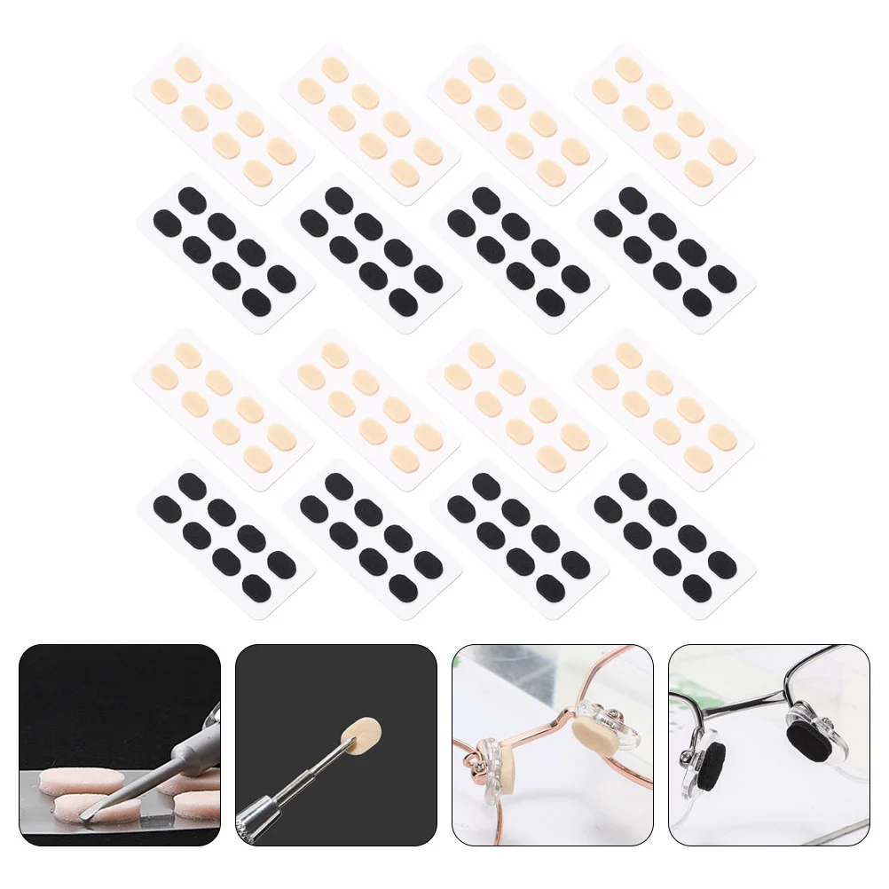 

Nose Pads Eyeglass Glasses Cushions Eva Adhesive Supplies Skin Friendly Comfortable Anti Skid Sponge