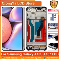 6 2 original a107 display for samsung galaxy a10s a107 lcd sm a107f a107fd a107m a107ds lcd touch screen digitizer assembly