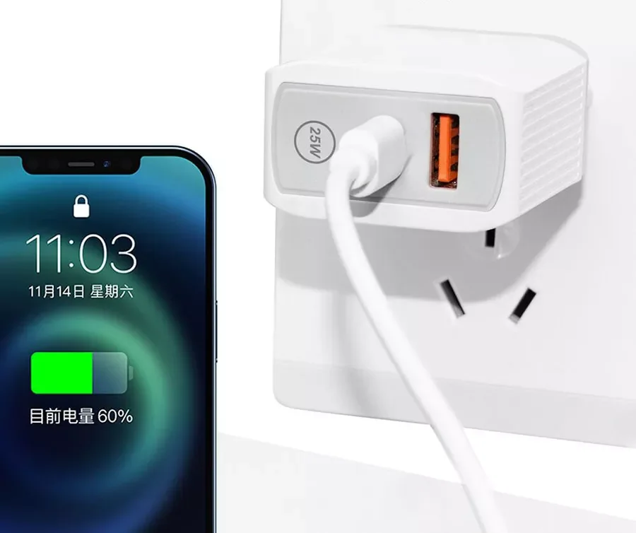 

NEW2023 Pd Usb C Charger 13 Pro Max 12 11 Xs Xr Mini Fast Chargeur Type C Qc 3.0 Quick Charging Accessories