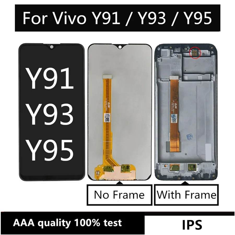 

LCD For VIVO Y93 Y93A LCD Display Touch Screen with frame Assembly component replacement parts FOR VIVO Y91 Y95 LCD