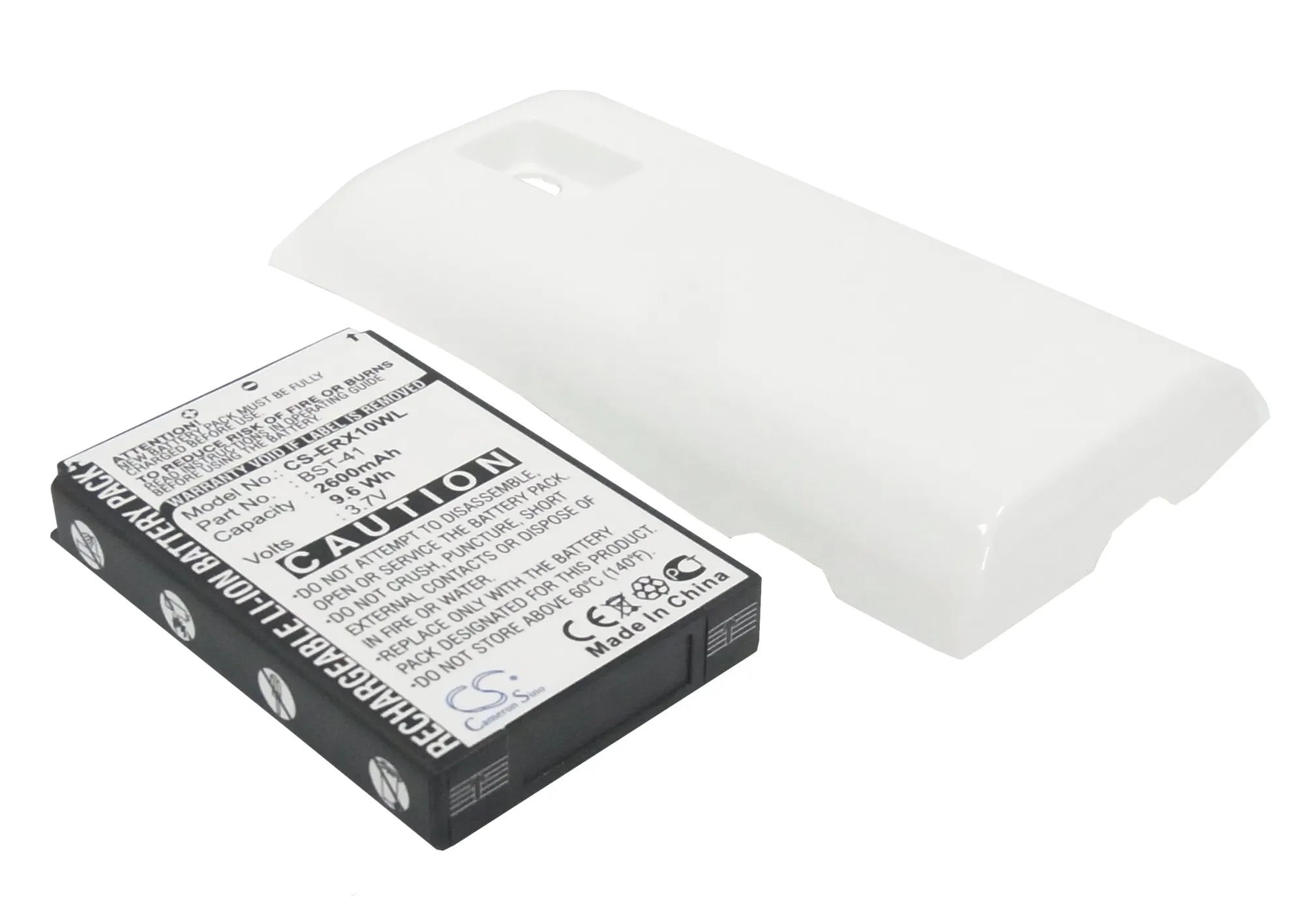 Аккумулятор CS 2600mAh/9.62Wh для NTT Docomo ASO29038, XperiaTM SO04
