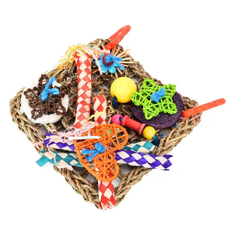 

Bird Hanging Toy Wear Resistance Bird Climbing Net for African Grey Parakeet for Pet Birds for Parrots