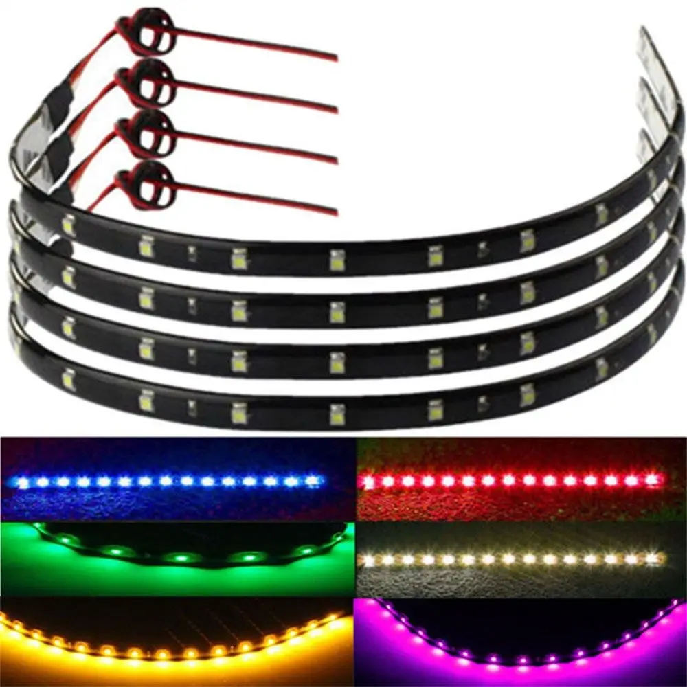 

Автомобильные аксессуары светильник вая полоса DC12V DRL, светодиодная полоса, светодиодный сигнал поворота, дневные ходовые огни, автомобильн...