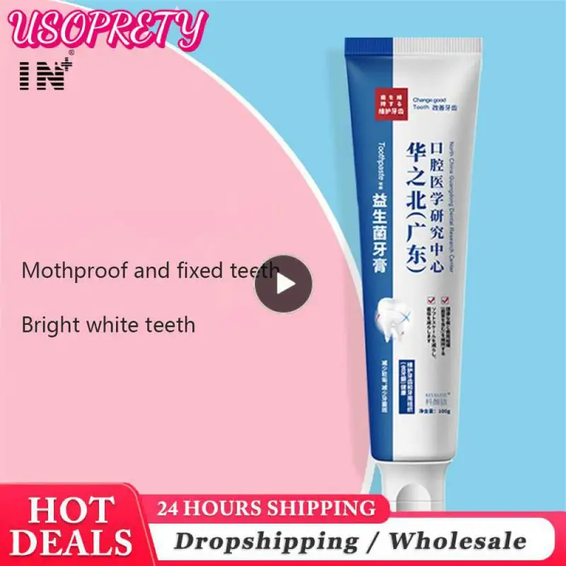 

Bright White Deodorization Mint Toothpaste Probiotic Toothpaste Mint Fresh Nursing Toothpaste Toothpaste Fresh Fresh Breath