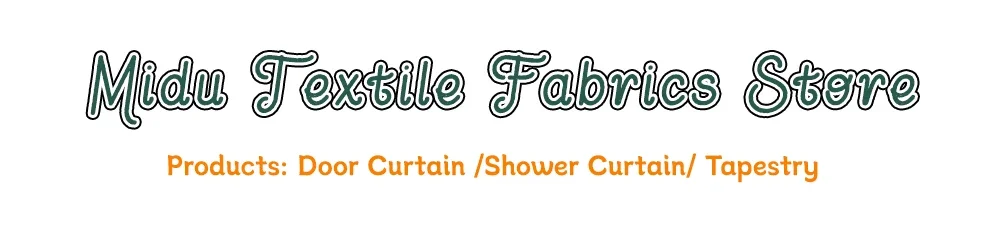 Простые японские дверные занавески с зелеными линиями Короткие непрозрачные