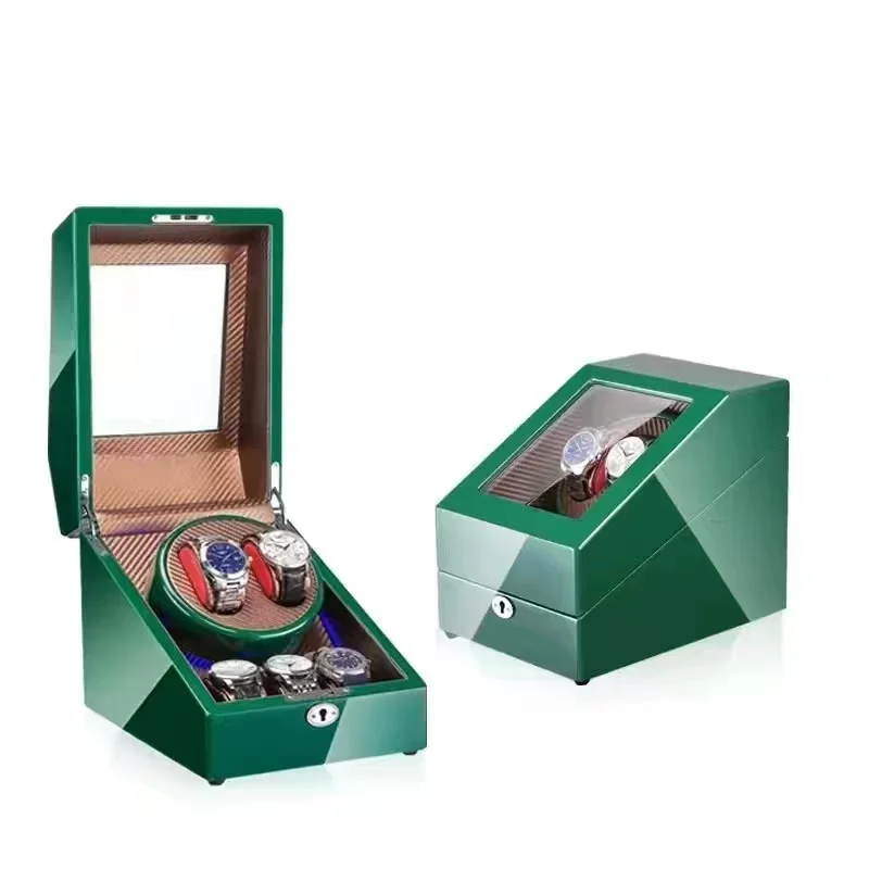 Automatic Winding Shaking Table Turntable Mechanical Watch Chain Box Shaking Table Storage Boxes Wholesale Waterproof Watches