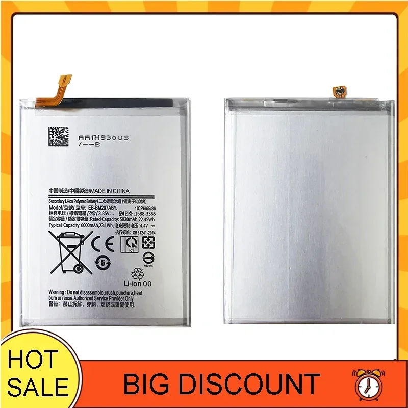 EB-BG580ABU EB-BM207ABY EB-BM317ABY Аккумулятор для Samsung M20 M30 M205F M31S M30s SM-M3070 M3070 M21 M31 M215 Bateria