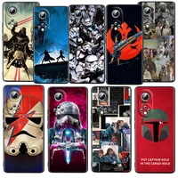 star wars space robot for honor 60 50 30 20 20s 10x lite pro plus 5g magic3 play5 5t tpu soft silicone black phone case fundas