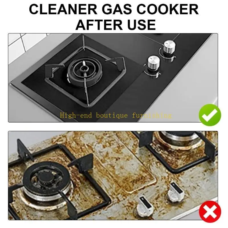 Фото L9NB 4/16PCS GAS Pook Word Suards, 0,12 мм повторно используемые горелки покрывают защитники от разливов и брызг №2