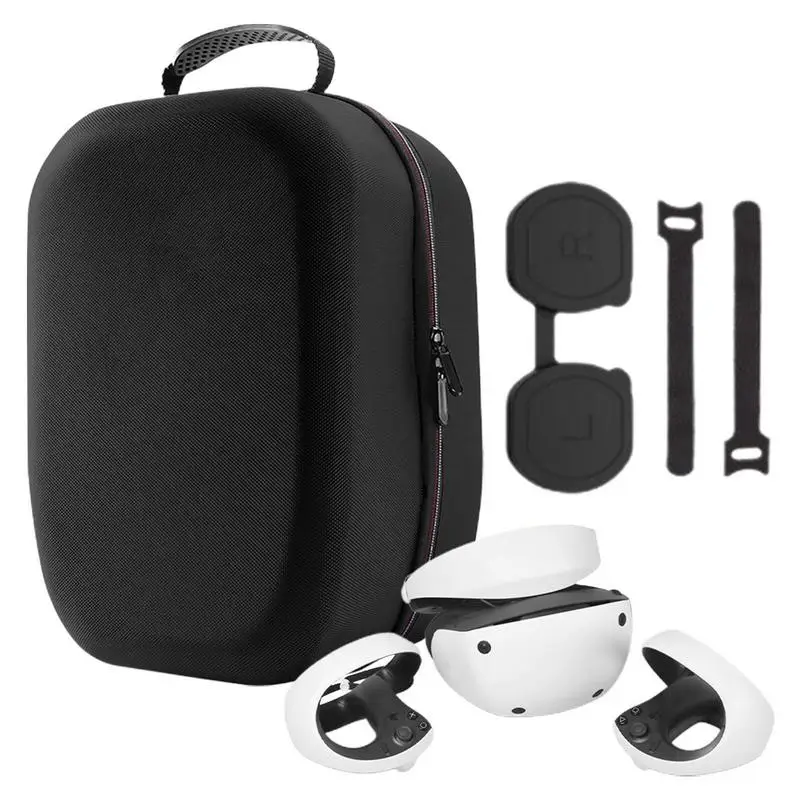 

For PS VR2 Protective Bag Travel Portable Zipper Storage Bag With Lens Protection CoverStorage BagBandage Accessories ForPS VR