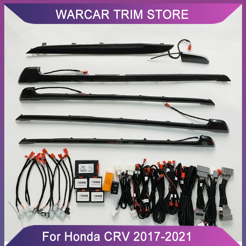 

For Honda CRV 2017-2021 Replacement Inter door Automotive Led Panel Screen Controls Decorative Ambient Light