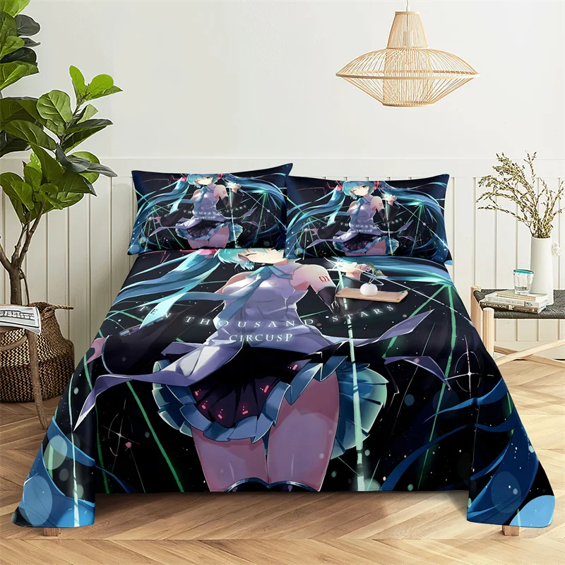 

Комплект постельного белья из полиэстера с цифровым принтом, 0,9/1,2/1,5/1,8/2,0 м