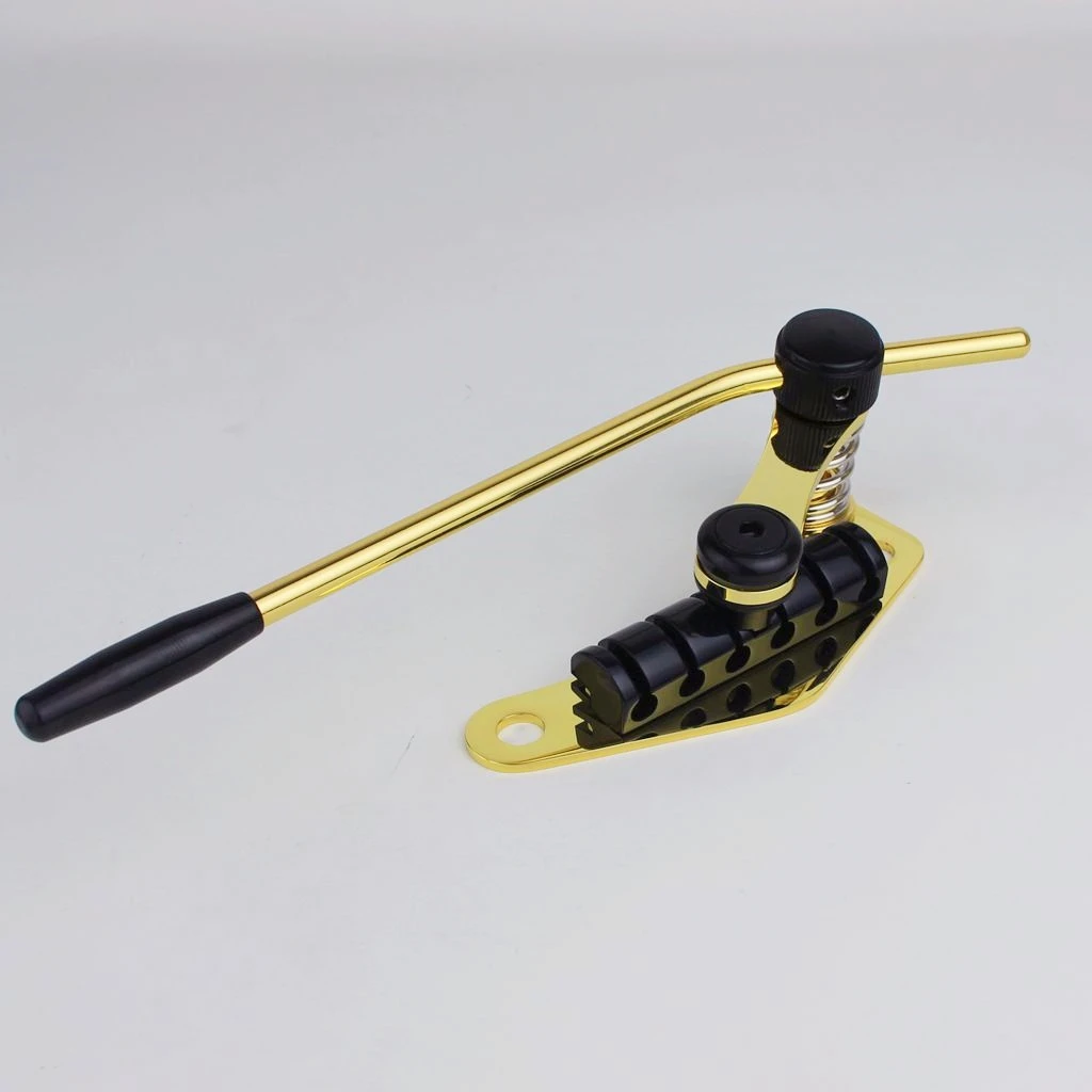 Стопорный стопорный брусок для электрогитары цвет черный с болтами фиксирующий