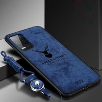 for oppo realme 8 pro case soft siliconehard fabric deer slim protective back cover case for oppo realme8 8pro full cover shell