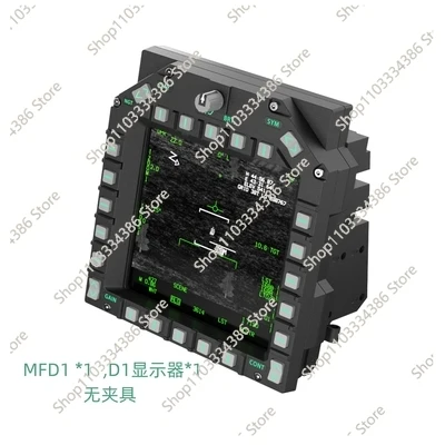 Моделирование полета MFD DDI DCS HUD на приборной панели перед кабиной самолета Geyisheng F18