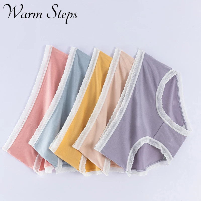

WarmSteps New Style Women's Panties Sexy Lace Lingerie Comfortable Soft Underwear Hot Breathable Ladies Briefs Fashion Underpant