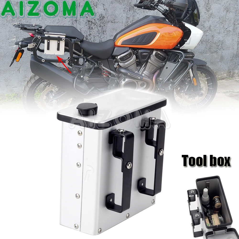 2.3L Right Side Bracket Tool Box for Harley Pan America 1250 Special RA1250S RA1250 2021-22 Accessories Toolbox Storage Box Case