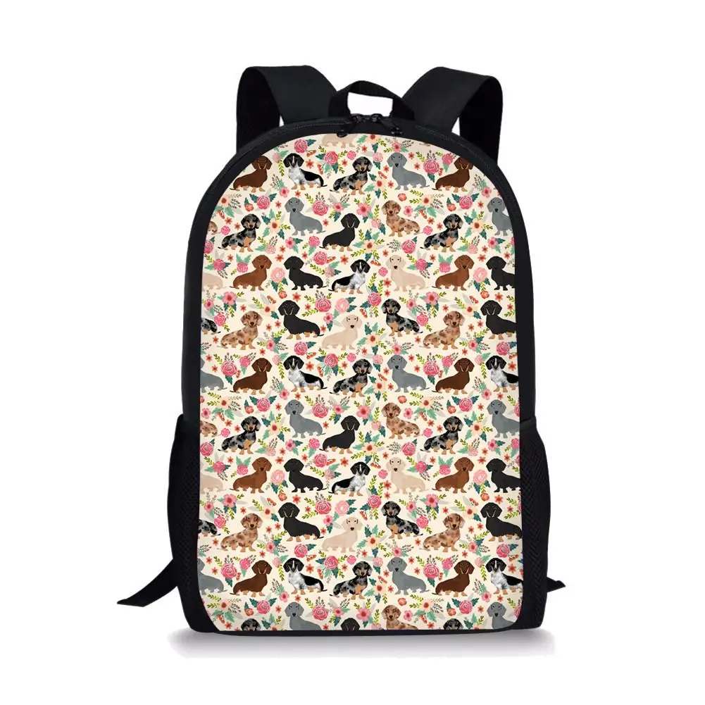 

Cute Dogs Puppy Bag for Teenager Pet Animals Design Backpack Girls Travel Package Shopping Shoulder Bag Women Mochila