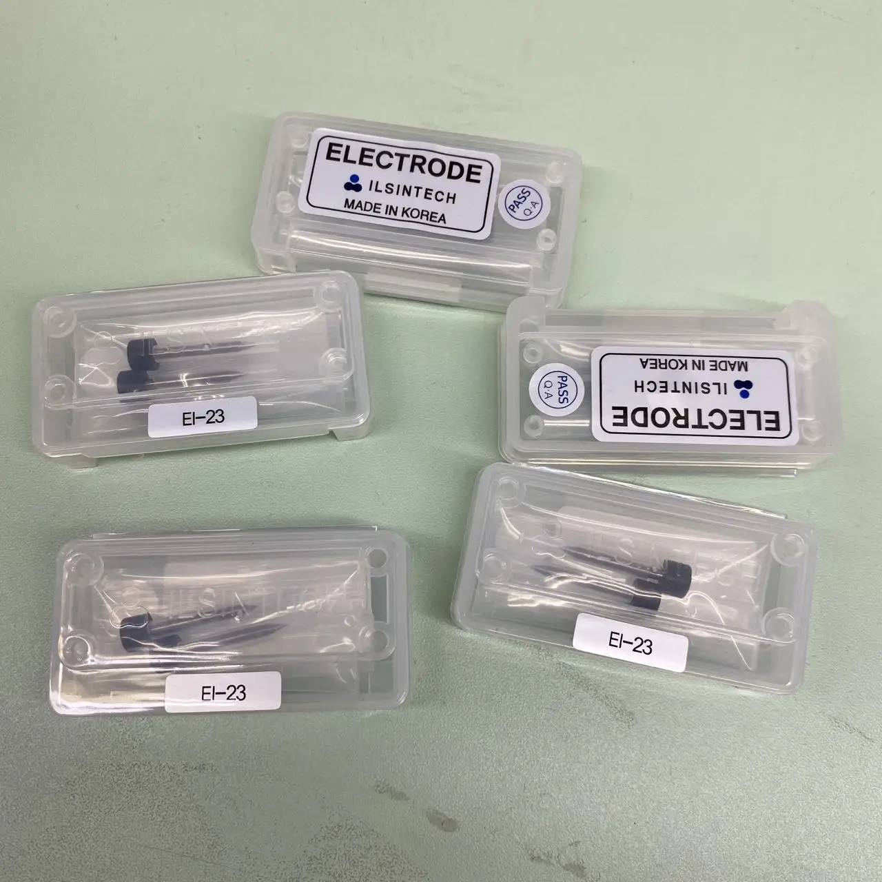 1 Pair EI-23 Electrode For K11 Fiber Fusion Splicer Fiber Splicing Machine Welder Electrode Rod ILSINTECH EI23 Original