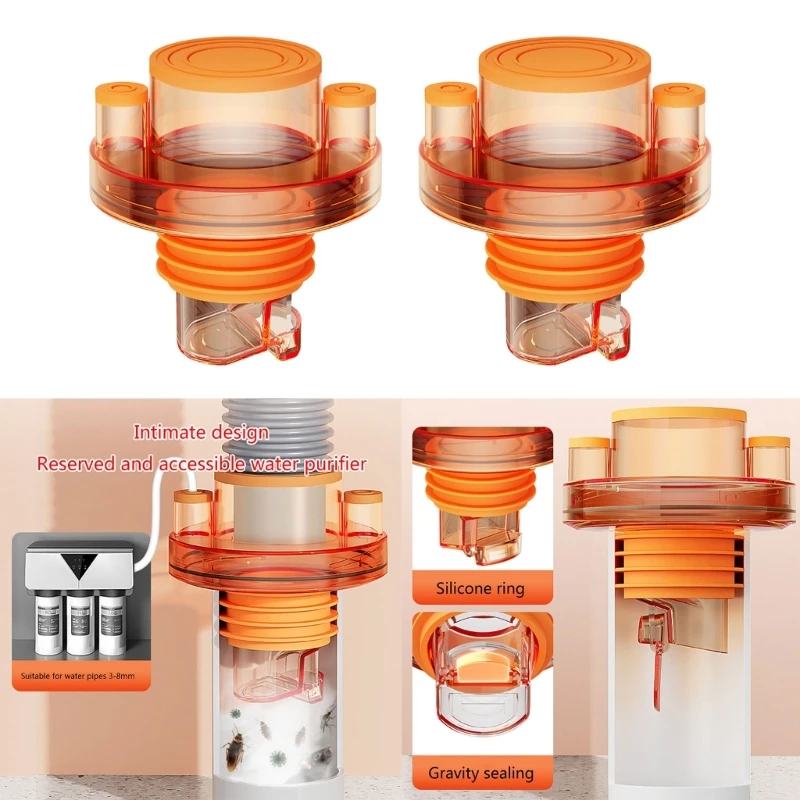Рисунок 2 - Модернизированное уплотнение для слива ванной комнаты