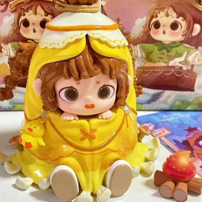 Подлинная Heyone Fur Glimmer City Under Night Sky Series слепая коробка экшн-фигурка Mystery Box Desktop Collect