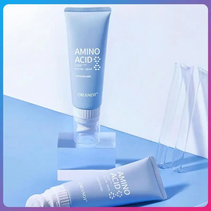 

Amino Acid Face Cleansing Milk Oil Control Moisturizing Anti Aging Tight Facial Skin Care Deep Cleansing Facial Washing Cleaner