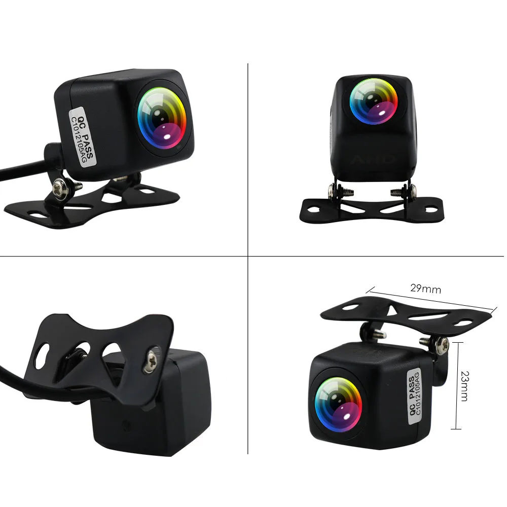 Автомобильное зеркало заднего вида 720P HD AHD камера с подсветильник кой в режиме