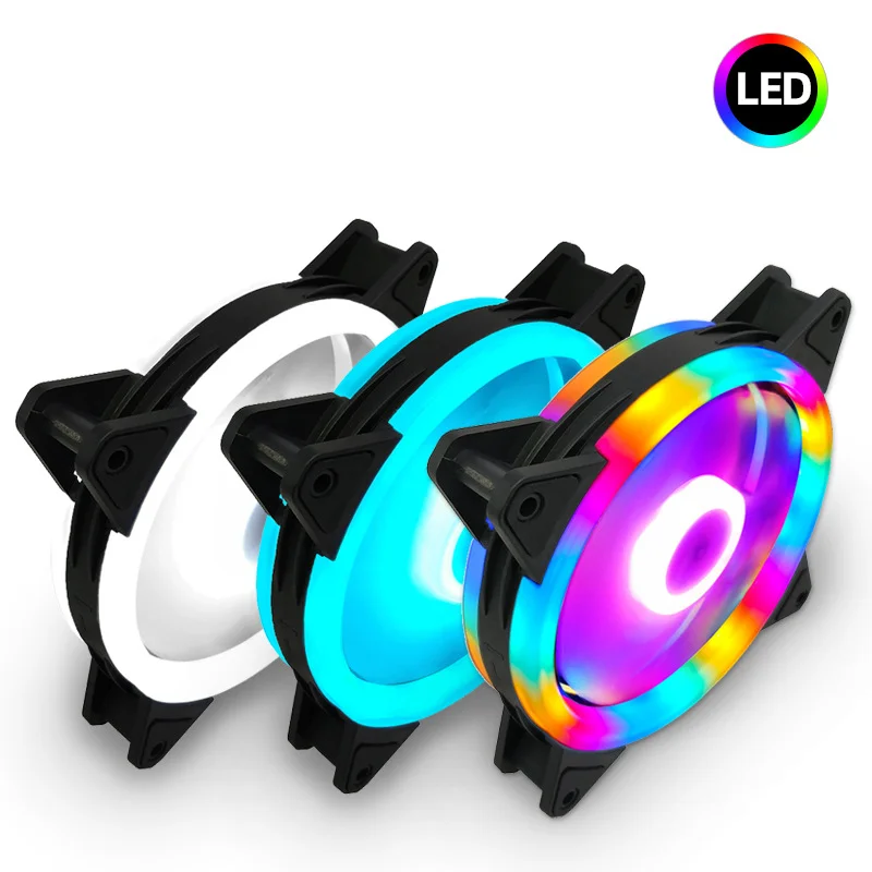 

Efficient Cooling CPU Cooler Fan 3pin For computer Ventilador Silent Radiator