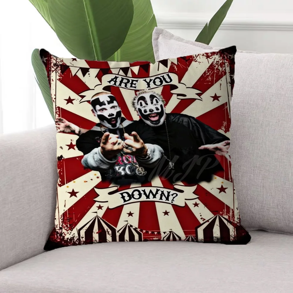 Наволочки I-crazy с изображением клоуна повязки ICP Juggalo Faygo 45x45 Декоративные Чехлы для