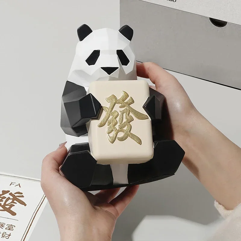 

Креативная панда, богатство, декор для рабочего стола, вместительный винный шкаф, домашний декор, открытые подарки
