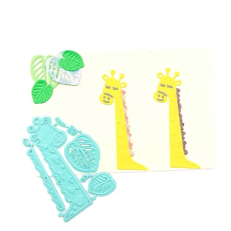

Color Metal Die Cutters for Scrapbooking Giraffe Dies Mint SS Creativity Paper Craft 2022 New Arrivals Cardmaking Stencils