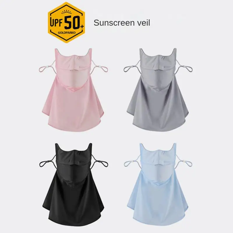 Ice Silk Efficient And Breathable Cycling Scarf Open Breathing Hole Design Sunscreen Cap Icey And Cool Bandage Scarf Helmet