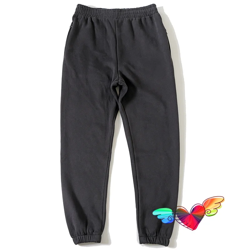 Брюки на флисе для мужчин и женщин однотонные штаны в стиле хип-хоп Канье Уэста с