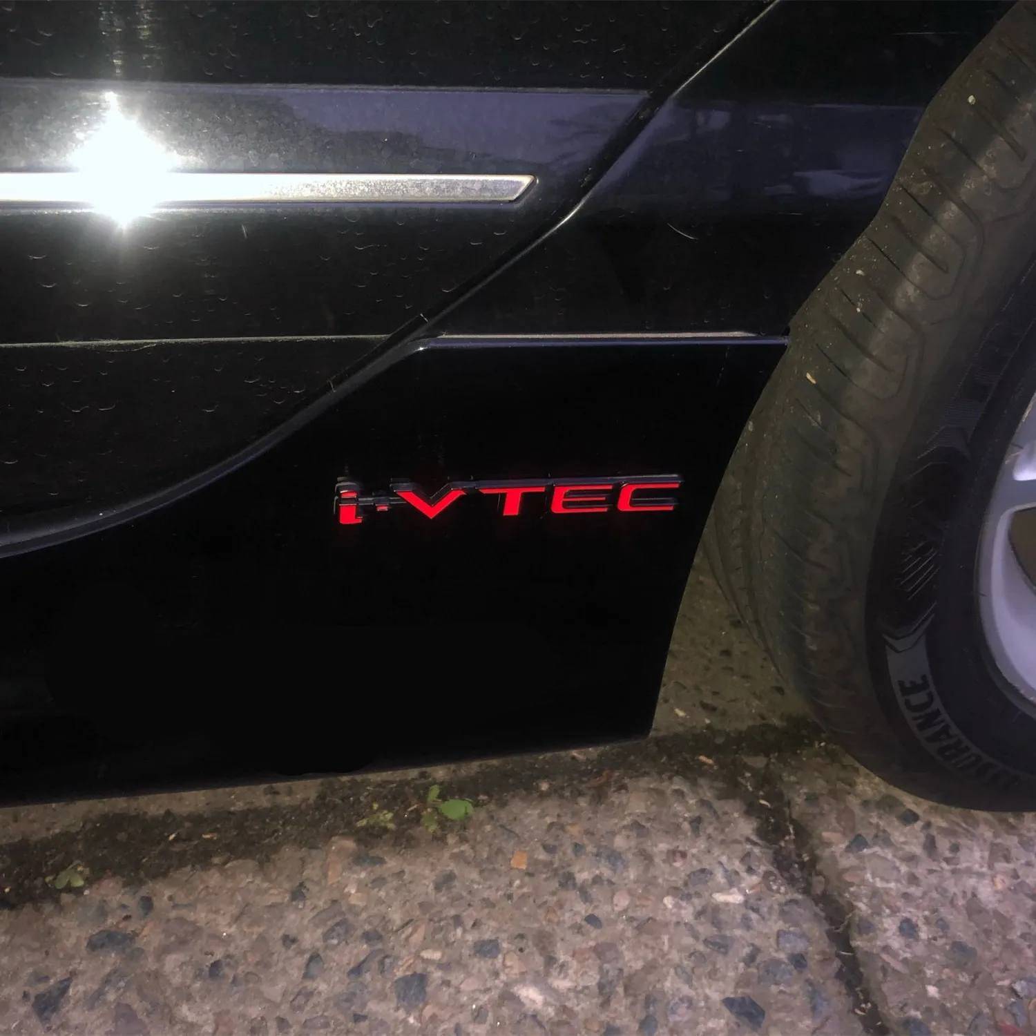 3D VTEC логотип металлическая эмблема значок для Honda City cb400 i-VTEC vfr800 cb750 Civic Accord Odyssey