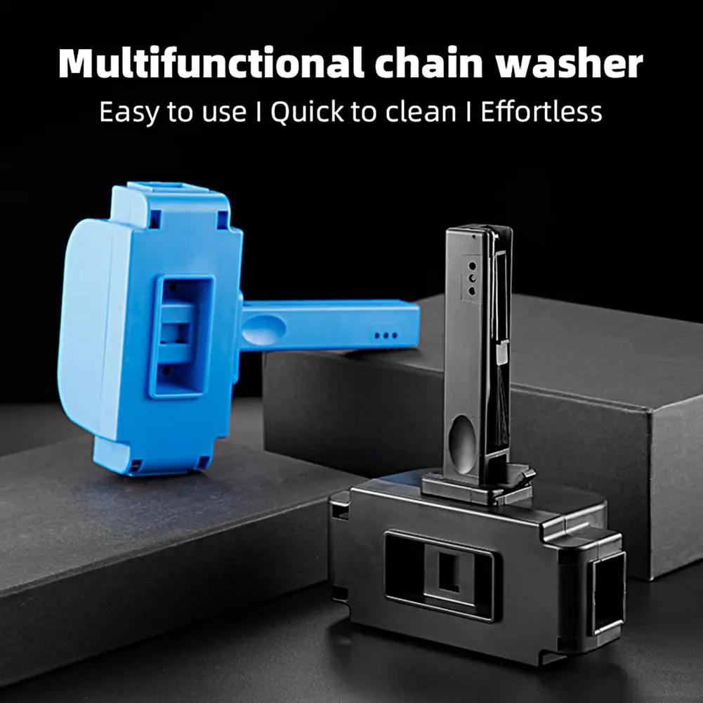 

Chain Washer Ergonomic Bike Chain Cleaning Tool High Strength Cleaning Chain Wrapped Bristles Bike Chain Scrubber Machine