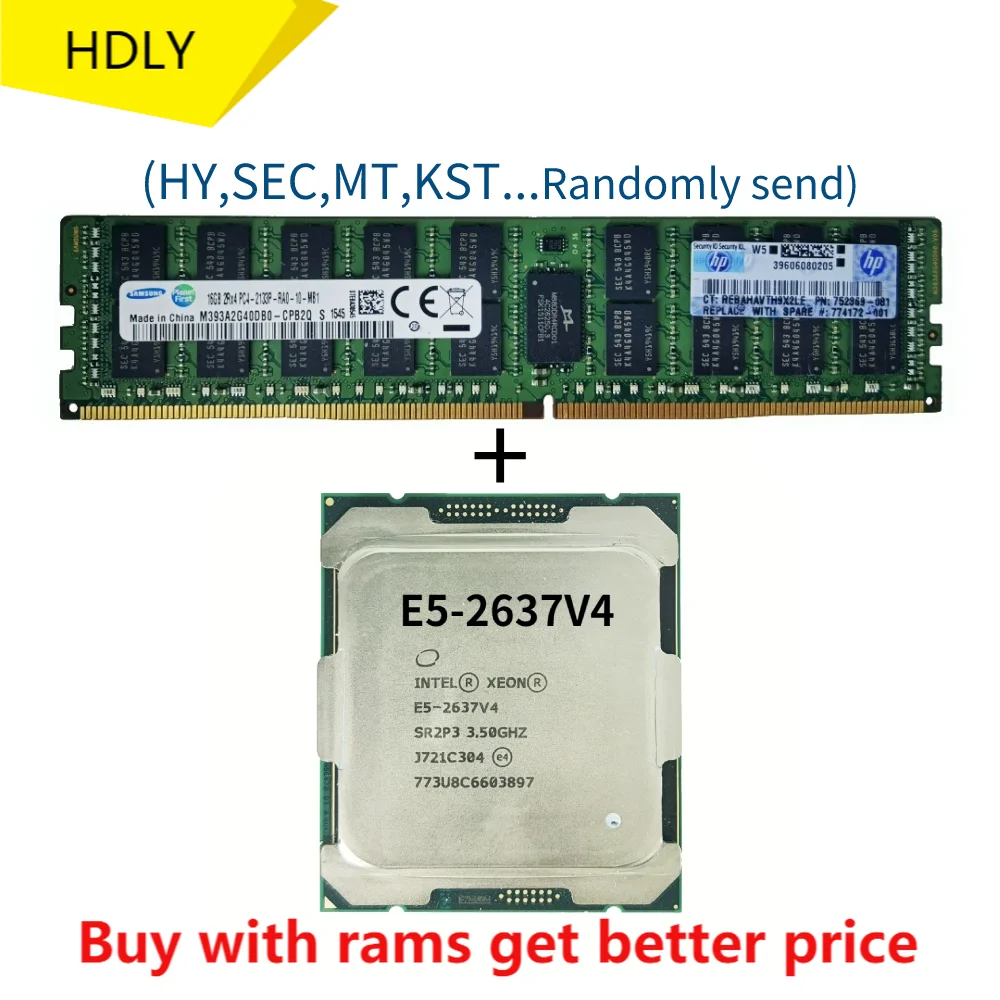 

Серверная оперативная Память DDR4 16G 2133 МГц со стандартным процессором 3,5 ГГц 14 нм 135 Вт LGA 2011-3, серверный процессор