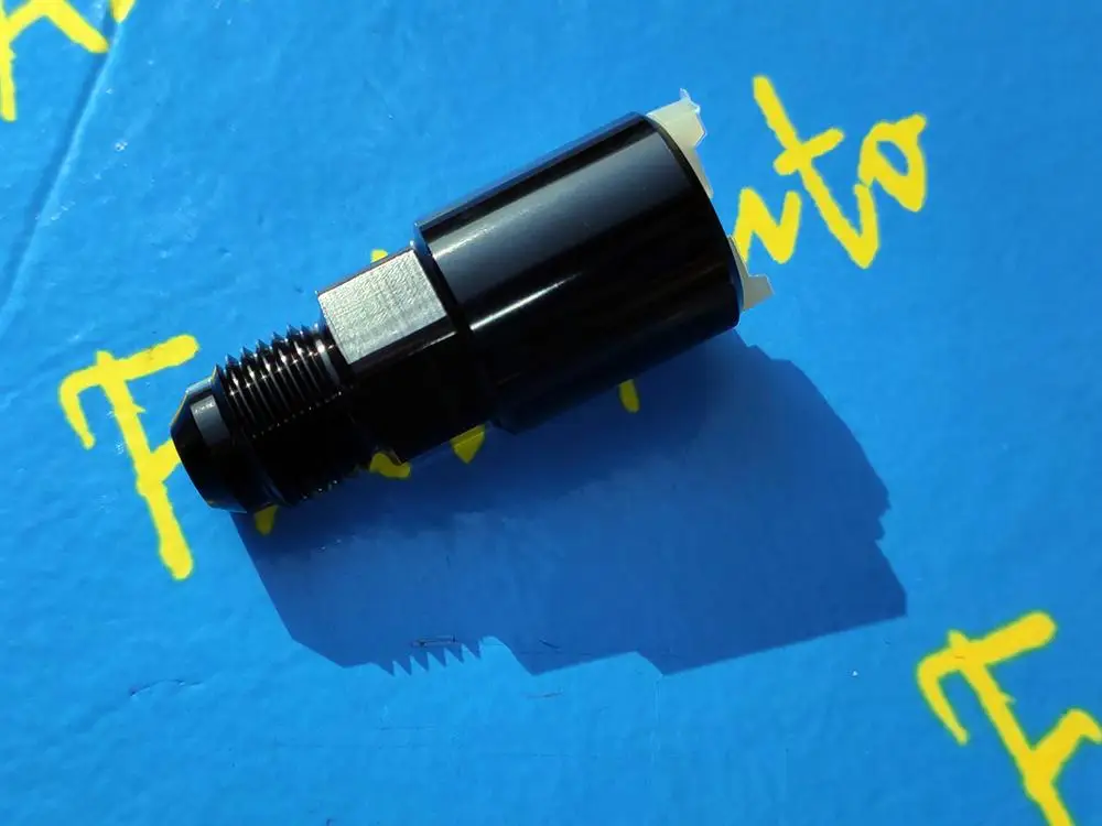 

Aluminum AN6 -6AN AN-6 male to 5/16" Quick-Disconnect Female Push-On Fitting connector Rail Line Adapter